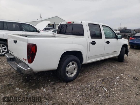 2004 GMC Canyon 1SB SLE Z85 with VIN 1GTCS136448204076, listed as a Copart auction lot 47573375 with 114,729 mi miles and Clean Title. Bid and sale history available at carsss.com. Image 3.