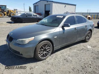 2007 BMW 5 Series 530xi with VIN WBANF73577CU27900, listed as a Copart auction lot 66455135 with 197,627 mi miles and Clean title. Bid and sale history available at DreamBid. Image 1.