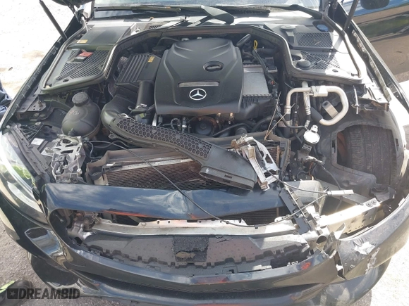 2015 Mercedes-Benz C-Class C 300 with VIN 55SWF4JB8FU062030, listed as a IAAI auction lot 41593649 with 123,196 mi miles. Bid and sale history available at carsss.com. Image 10.