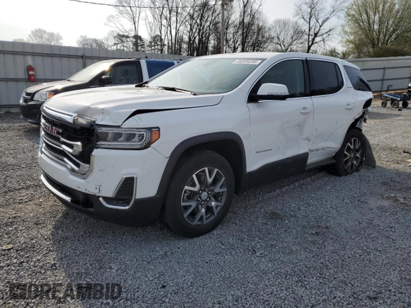 2023 GMC Acadia SLE z VIN 1GKKNKL48PZ240282, wystawiony jako Copart lot #49309235 z przebiegiem 31 447 mil mil oraz Szkoda całkowita • Salvage title. Historia ofert i sprzedaży dostępna na DreamBid. Obrazek 1.