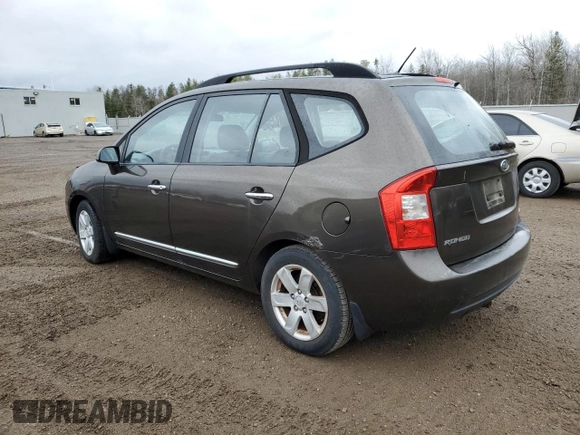 2009 Kia Rondo LX Base with VIN KNAFG528197255828, listed as a Copart auction lot 80026824 with 177,862 mi miles and Clean Title. Bid and sale history available at carsss.com. Image 2.