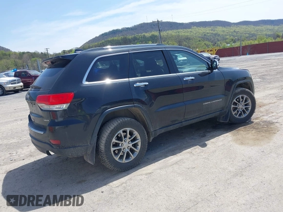 2015 Jeep Grand Cherokee Limited with VIN 1C4RJFBG4FC191141, listed as a IAAI auction lot 42075659 with 135,641 mi miles. Bid and sale history available at carsss.com. Image 4.