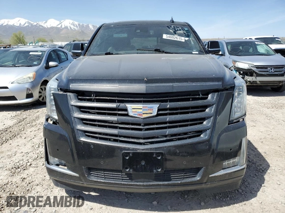 2015 Cadillac Escalade ESV Platinum z VIN 1GYS4UKJ4FR596321, wystawiony jako Copart lot #54002615 z przebiegiem 235 757 mil mil oraz Czysty tytuł • Clean title. Historia ofert i sprzedaży dostępna na DreamBid. Obrazek 5.