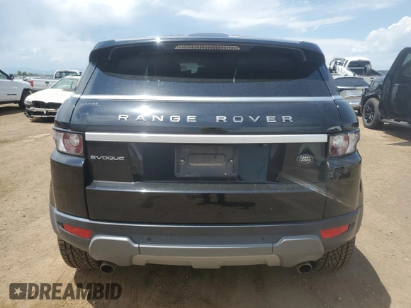 2013 Land Rover Range Rover Evoque Prestige Premium with VIN SALVV2BG1DH845601, listed as a Copart auction lot 60924225 with 103,502 mi miles and Salvage title. Bid and sale history available at DreamBid. Image 6.