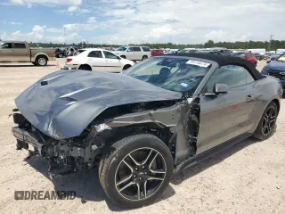 2022 Ford Mustang GT Premium with VIN 1FATP8FF2N5116352, listed as a Copart auction lot 58134674 with 24,584 mi miles and Salvage Title. Bid and sale history available at carsss.com. Image 1.