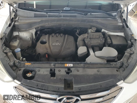 2014 Hyundai Santa Fe Sport with VIN 5XYZU3LB2EG137016, listed as a Copart auction lot 53157495 with 258,719 mi miles and Clean Title. Bid and sale history available at carsss.com. Image 12.