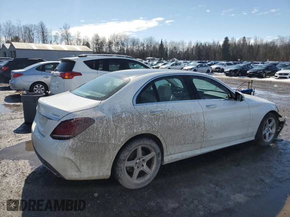 2019 Mercedes-Benz C 300 with VIN 55SWF8EB6KU299367, listed as a Copart auction lot 48035185 with 49,589 mi miles and Salvage Title. Bid and sale history available at carsss.com. Image 3.