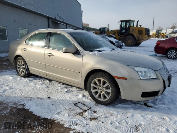 2009 Mercury Milan with VIN 3MEHM07Z49R616307, listed as a Copart auction lot 41774045 with 83,552 mi miles and Salvage Title. Bid and sale history available at DreamBid. Image 4.