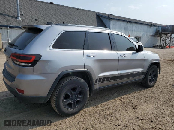 2017 Jeep Grand Cherokee Laredo with VIN 1C4RJFAG3HC619611, listed as a Copart auction lot 59376535 with 123,500 mi miles and Clean title. Bid and sale history available at DreamBid. Image 3.