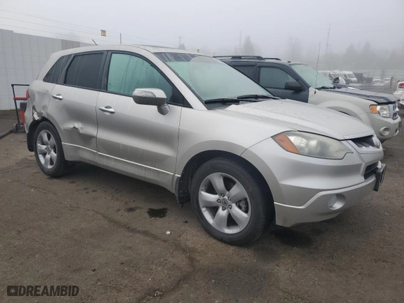 2009 Acura RDX with VIN 5J8TB18209A003573, listed as a Copart auction lot 46954835 with 120,790 mi miles and Salvage Title. Bid and sale history available at carsss.com. Image 4.