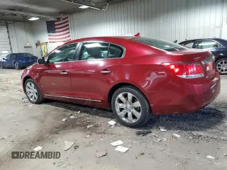 2010 Buick LaCrosse CXL with VIN 1G4GD5EG1AF258477, listed as a Copart auction lot 52189625 with 75,740 mi miles and Clean title. Bid and sale history available at DreamBid. Image 2.