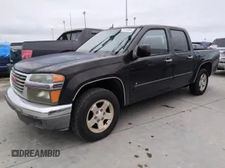2009 GMC Canyon SLE1 with VIN 1GTCS139098105790, listed as a Copart auction lot 75133584 with 0 mi miles and Non Repairable. Bid and sale history available at carsss.com. Image 1.