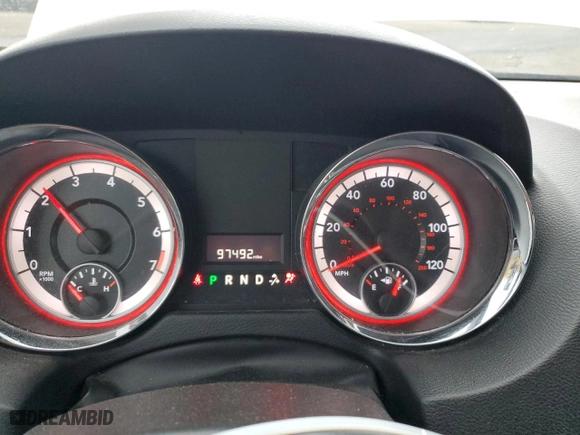 2015 Dodge Grand Caravan American Value Pkg with VIN 2C4RDGBG5FR518974, listed as a Copart auction lot 51077485 with 97,492 mi miles and Salvage Title. Bid and sale history available at carsss.com. Image 9.
