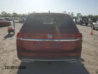 2019 Volkswagen Atlas SE with VIN 1V2DR2CA8KC604113, listed as a Copart auction lot 53108275 with 87,000 mi miles and Salvage title. Bid and sale history available at DreamBid. Image 6.