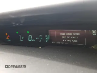 2014 Toyota Prius Four z VIN JTDKN3DU4E1795841, wystawiony jako Copart lot #55101605 z przebiegiem 46 545 mil mil oraz Szkoda całkowita • Salvage title. Historia ofert i sprzedaży dostępna na DreamBid. Obrazek 9.