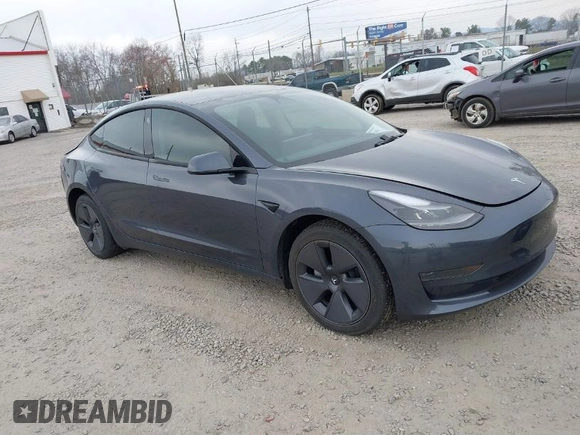 2023 Tesla Model 3 with VIN 5YJ3E1EA5PF474382, listed as a IAAI auction lot 41764268 with 31,040 mi miles and . Bid and sale history available at DreamBid. Image 1.