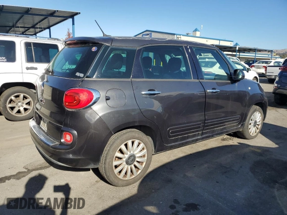 2014 FIAT 500L Easy with VIN ZFBCFABH7EZ024287, listed as a Copart auction lot 83227974 with 127,306 mi miles and Clean Title. Bid and sale history available at carsss.com. Image 3.