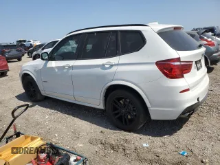 2014 BMW X3 xDrive35i with VIN 5UXWX7C51E0E76059, listed as a Copart auction lot 53541045 with 120,915 mi miles and Clean Title. Bid and sale history available at DreamBid. Image 2.