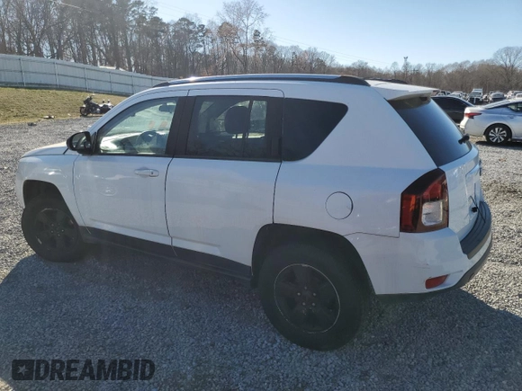 2015 Jeep Compass Sport with VIN 1C4NJCBA4FD226201, listed as a Copart auction lot 47351995 with 160,207 mi miles and Clean Title. Bid and sale history available at carsss.com. Image 2.
