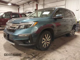 2019 Honda Pilot EX-L with VIN 5FNYF6H5XKB094879, listed as a IAAI auction lot 41265415 with 58,700 mi miles and . Bid and sale history available at DreamBid. Image 2.