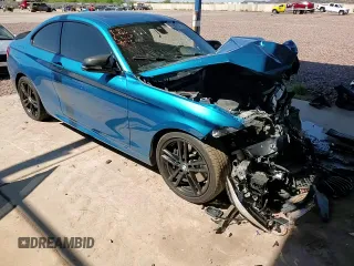 2021 BMW 2 Series M240i with VIN WBA2J5C02M7G34812, listed as a Copart auction lot 67790704 with 46,008 mi miles and Salvage Title. Bid and sale history available at carsss.com. Image 10.