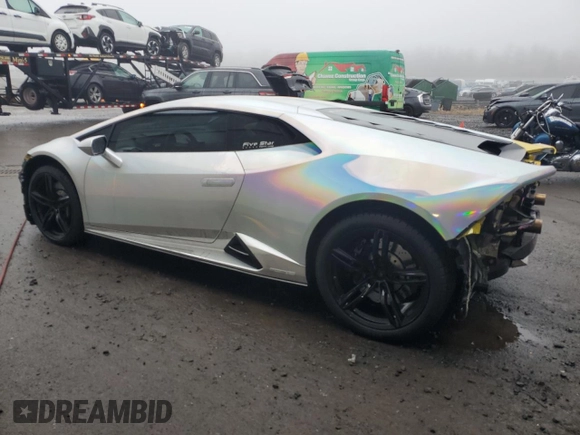 2020 Lamborghini Huracan с VIN ZHWUF5ZF6LLA14566, выставлен на аукционе Copart как лот 84107514 с пробегом 10 503 миль миль и Списание • Salvage title. История ставок и продаж доступна на DreamBid. Изображение 2.
