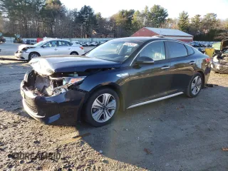 2017 Kia Optima Hybrid EX with VIN KNAGU4LE9H5011852, listed as a Copart auction lot 84852844 with 144,413 mi miles and Salvage Title. Bid and sale history available at carsss.com. Image 1.