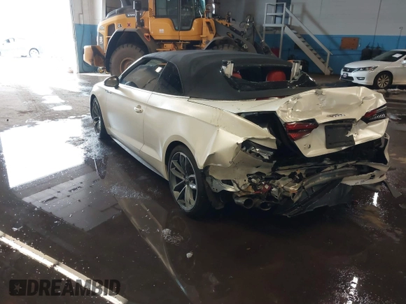 2018 Audi S5 Prestige z VIN WAU24GF55JN013434, wystawiony jako IAAI lot #41570467 z przebiegiem Nie podano mil oraz . Historia ofert i sprzedaży dostępna na DreamBid. Obrazek 3.