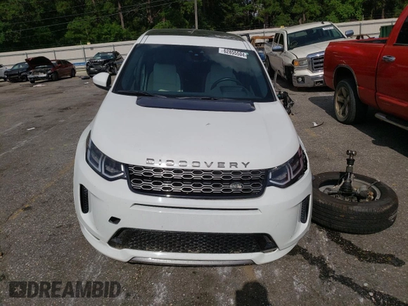 2020 Land Rover Discovery Sport S R-Dynamic with VIN SALCT2FX0LH859396, listed as a Copart auction lot 62855504 with 75,045 mi miles and Salvage Title. Bid and sale history available at carsss.com. Image 5.