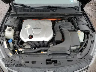 2015 Kia Optima Hybrid with VIN KNAGM4AD0F5082638, listed as a Copart auction lot 72855864 with 0 mi miles and Salvage Title. Bid and sale history available at carsss.com. Image 12.