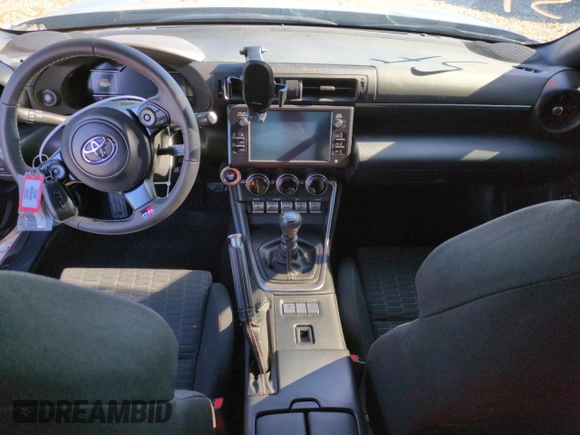 2023 Toyota 86 with VIN JF1ZNBB19P9765455, listed as a Copart auction lot 78197274 with 3,421 mi miles and Salvage Title. Bid and sale history available at DreamBid. Image 8.