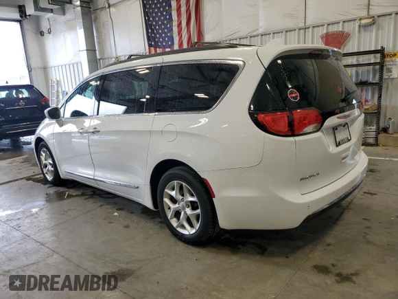 2017 Chrysler Pacifica Touring L with VIN 2C4RC1BGXHR831361, listed as a Copart auction lot 55172955 with 104,116 mi miles and Non Repairable. Bid and sale history available at DreamBid. Image 2.