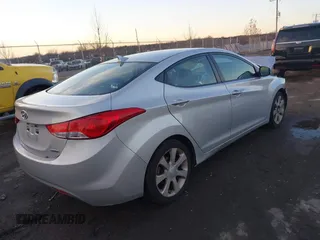 2013 Hyundai Elantra Limited with VIN 5NPDH4AE8DH240093, listed as a IAAI auction lot 41134057 with 131,567 mi miles and . Bid and sale history available at DreamBid. Image 4.