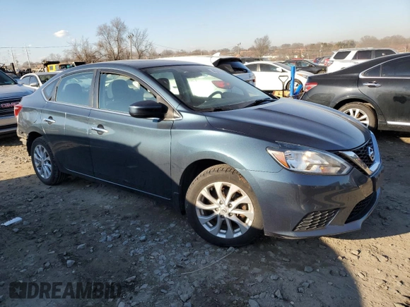 2017 Nissan Sentra S with VIN 3N1AB7AP6HY214952, listed as a Copart auction lot 46545835 with 86,144 mi miles and Salvage Title. Bid and sale history available at DreamBid. Image 4.