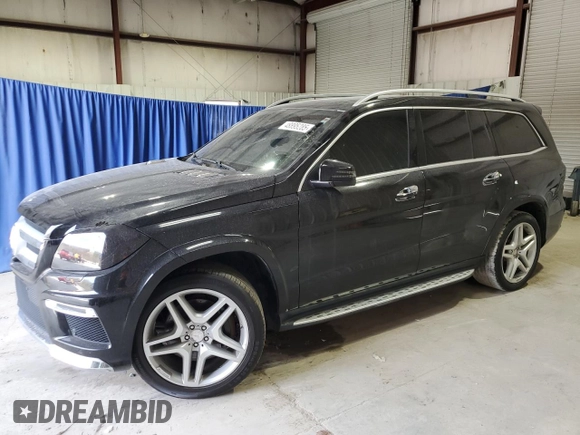 2013 Mercedes-Benz GL-Class GL 550 with VIN 4JGDF7DE8DA258163, listed as a Copart auction lot 48895285 with 162,080 mi miles and Clean Title. Bid and sale history available at carsss.com. Image 1.