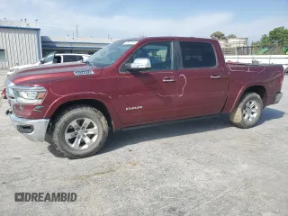 2019 Ram 1500 Laramie z VIN 1C6SRFJT6KN676055, wystawiony jako Copart lot #52985745 z przebiegiem 101 334 mil mil oraz Szkoda całkowita • Salvage title. Historia ofert i sprzedaży dostępna na DreamBid. Obrazek 1.
