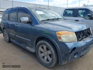 2011 Nissan Armada SV with VIN 5N1BA0ND6BN611508, listed as a IAAI auction lot 42031384 with 228,523 mi miles. Bid and sale history available at carsss.com. Image 1.