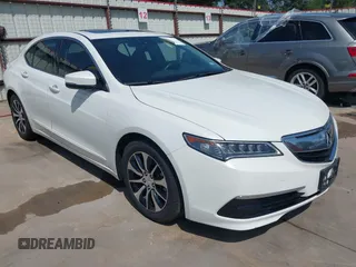 2015 Acura TLX Technology with VIN 19UUB1F54FA027243, listed as a IAAI auction lot 42518801 with 62,880 mi miles and . Bid and sale history available at DreamBid. Image 1.
