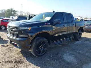 2021 Chevrolet Silverado 1500 LT Trail Boss with VIN 3GCPYFEL2MG372535, listed as a IAAI auction lot 41646737 with 87,536 mi miles and . Bid and sale history available at DreamBid. Image 2.