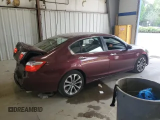 2014 Honda Accord Sport with VIN 1HGCR2F57EA081647, listed as a Copart auction lot 54740305 with 191,027 mi miles and Clean Title. Bid and sale history available at DreamBid. Image 3.