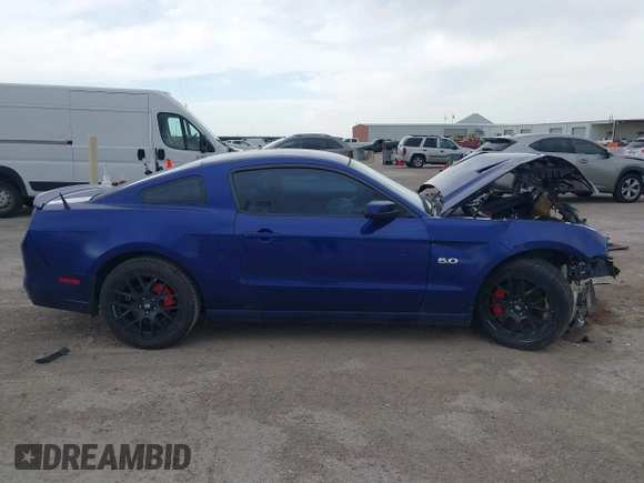 2013 Ford Mustang GT with VIN 1ZVBP8CF9D5236090, listed as a IAAI auction lot 41763178 with 106,027 mi miles and . Bid and sale history available at DreamBid. Image 12.