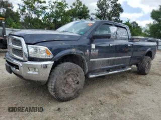 2018 Ram 2500 Laramie with VIN 3C6UR5KL0JG409826, listed as a Copart auction lot 59478665 with 262,261 mi miles and Salvage title. Bid and sale history available at DreamBid. Image 1.
