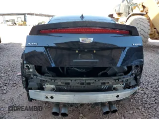 2016 Cadillac ATS-V with VIN 1G6AN5RY0G0100818, listed as a Copart auction lot 87074214 with 109,275 mi miles and Salvage Title. Bid and sale history available at carsss.com. Image 6.