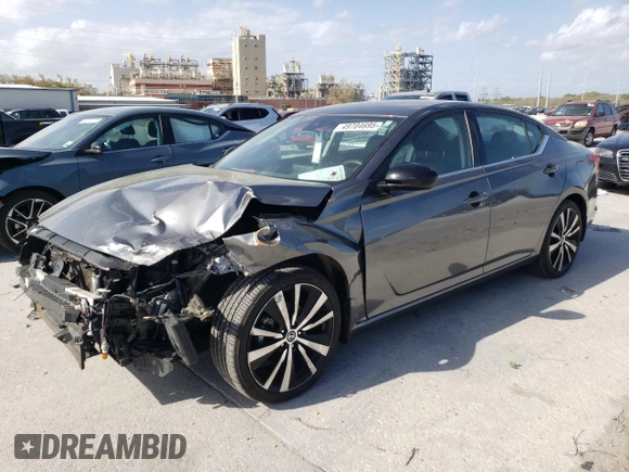 2022 Nissan Altima 2.5 SR with VIN 1N4BL4CV9NN396475, listed as a Copart auction lot 49704695 with 37,309 mi miles and Salvage Title. Bid and sale history available at carsss.com. Image 1.