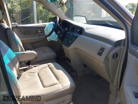 2003 Honda Odyssey EX-L z VIN 5FNRL180X3B055800, wystawiony jako IAAI lot #42053575 z przebiegiem 203 398 mil mil oraz . Historia ofert i sprzedaży dostępna na DreamBid. Obrazek 5.