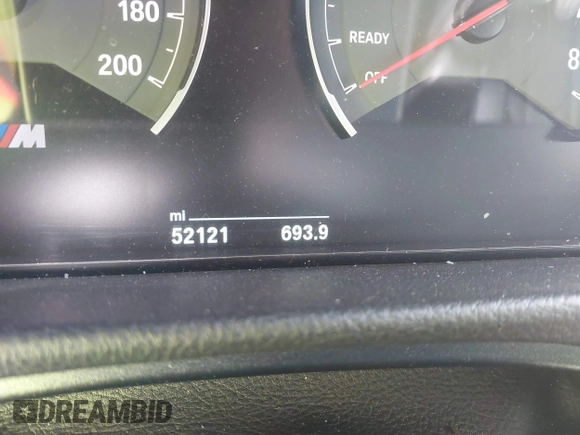 2016 BMW M3 with VIN WBS8M9C5XG5E68443, listed as a IAAI auction lot 42090215 with 52,121 mi miles and . Bid and sale history available at DreamBid. Image 7.