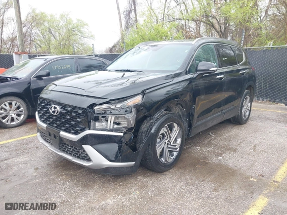 2023 Hyundai Santa Fe SEL with VIN 5NMS24AJ4PH628025, listed as a IAAI auction lot 41956750 with 54,002 mi miles. Bid and sale history available at carsss.com. Image 17.