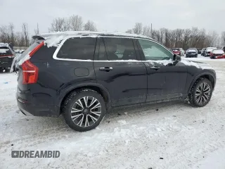2020 Volvo XC90 Momentum with VIN YV4102PK7L1609198, listed as a Copart auction lot 88312475 with 74,743 mi miles and Salvage Title. Bid and sale history available at carsss.com. Image 3.