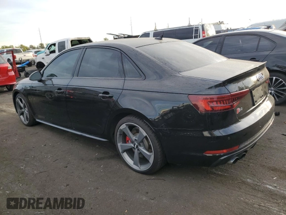 2018 Audi S4 Premium Plus with VIN WAUB4AF47JA117029, listed as a Copart auction lot 76617824 with 49,000 mi miles and Salvage Title. Bid and sale history available at carsss.com. Image 2.