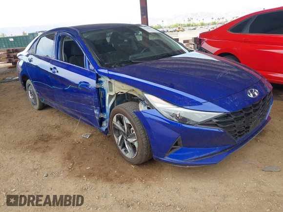 2023 Hyundai Elantra SEL z VIN KMHLS4AG2PU558862, wystawiony jako IAAI lot #42248662 z przebiegiem 69 025 mil mil oraz . Historia ofert i sprzedaży dostępna na DreamBid. Obrazek 1.